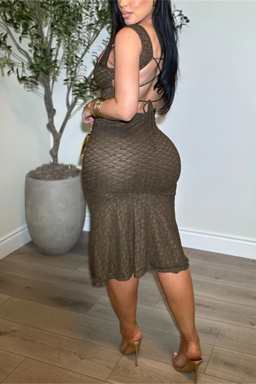 Olive Seduction Dress (Pre-Sale)