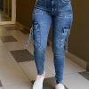 Skinny Jeans With Big Pockets