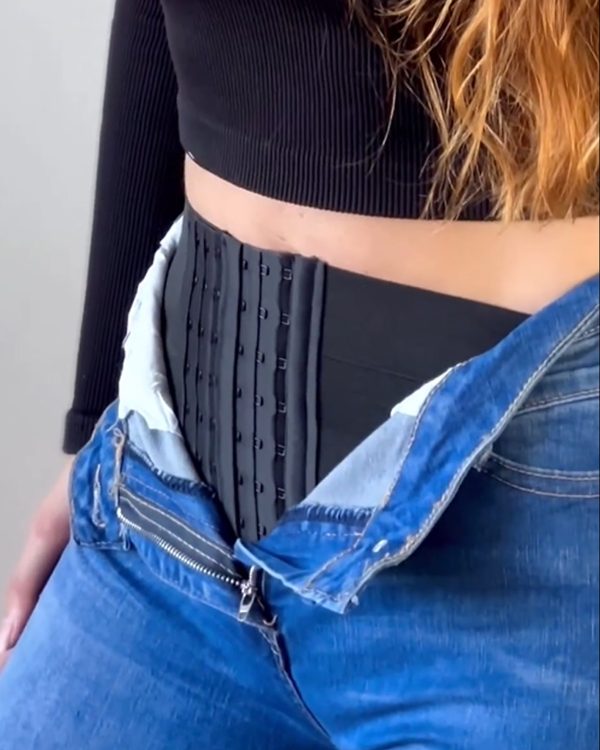 Jeans With Shape Belt（Pre-Sale）