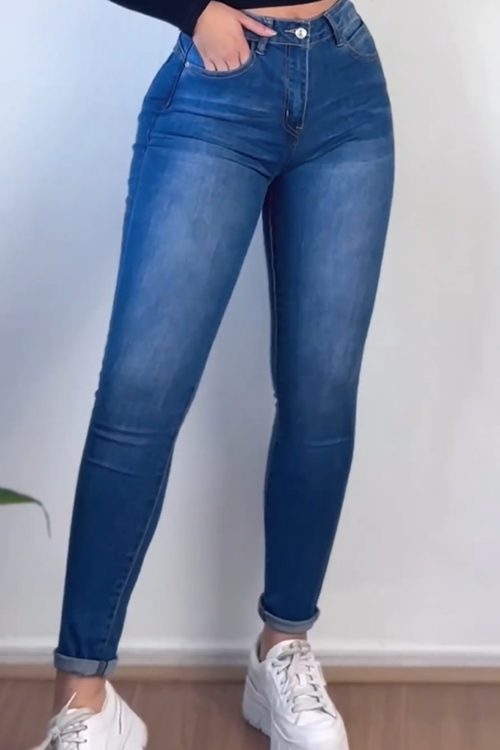 Jeans With Shape Belt（Pre-Sale）
