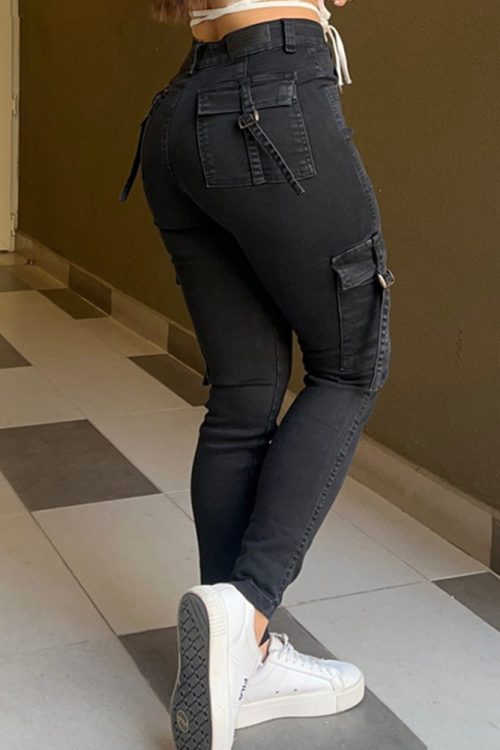 Skinny Jeans With Big Pockets