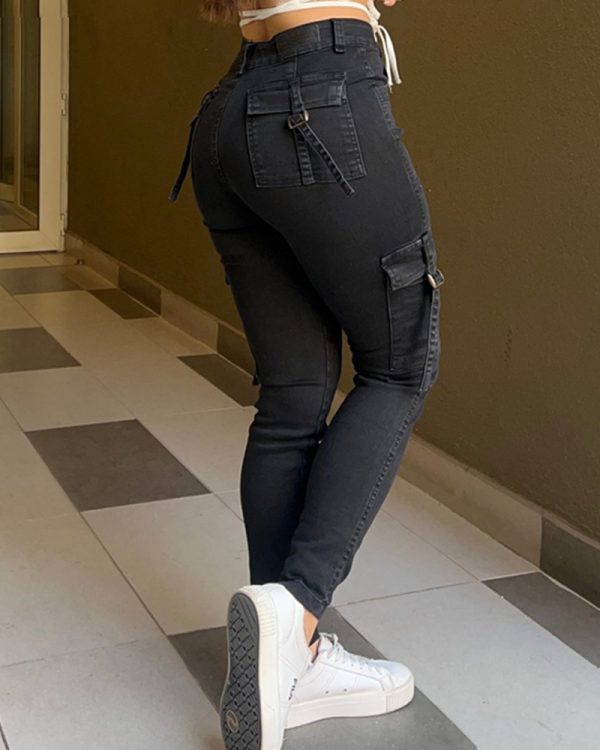 Skinny Jeans With Big Pockets