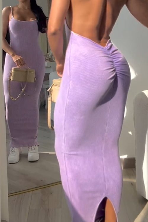 Beautiful Back And Hip-Hugging Dress (Pre-Sale)