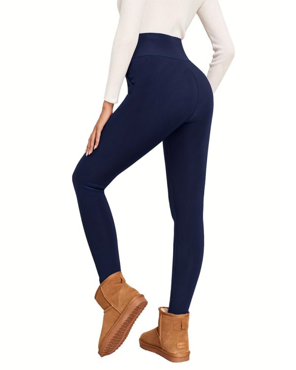 High Elastic Fleece Warm Yoga Pants
