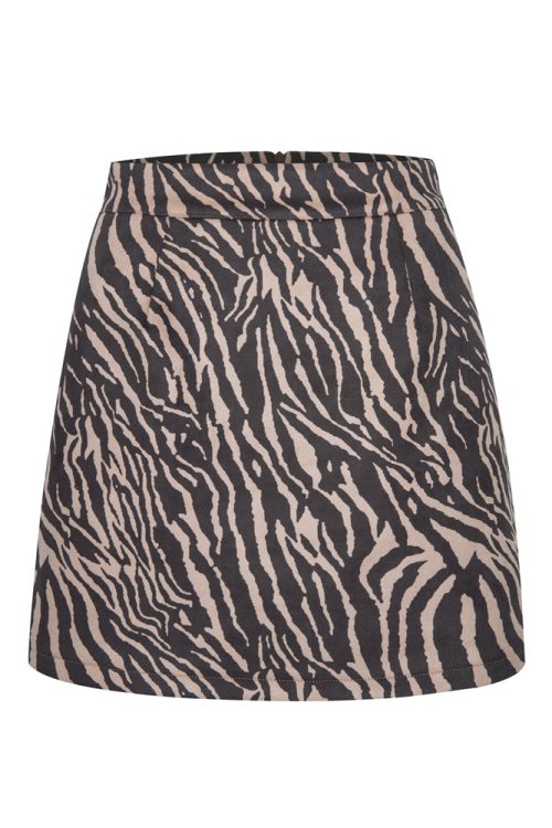 Leopard Print Sexy Hip Skirt (Pre-Sale)