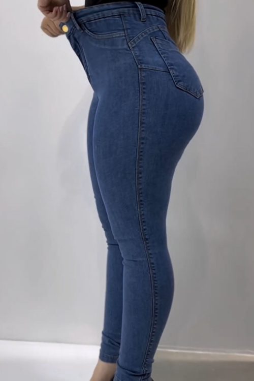 Women's Skinny Jeans With Tummy Tuck And Hip Lift (Pre-Sale)