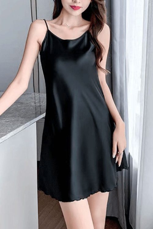 Thin Ice Silk Nightgown Camisole