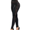 Solid Color Lace Pants Hip Lift Sweatpants