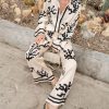 Satin Casual Two Piece Set