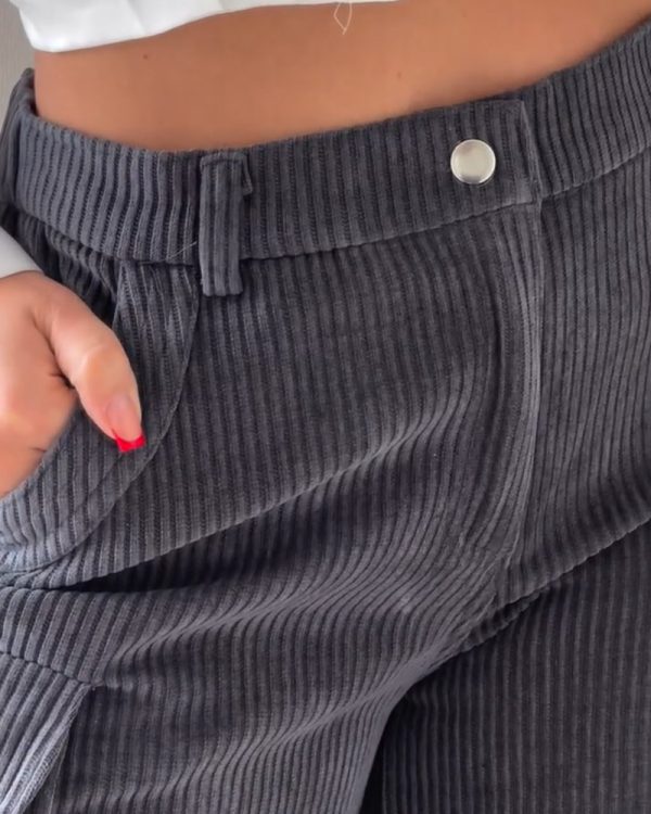Corduroy Cargo Trousers
