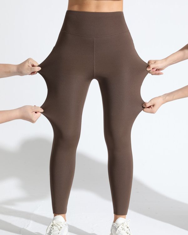 High-Waisted Tummy-Controlling Warm Sports Leggings