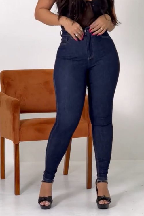 Women's Skinny Jeans With Tummy Tuck And Hip Lift (Pre-Sale)