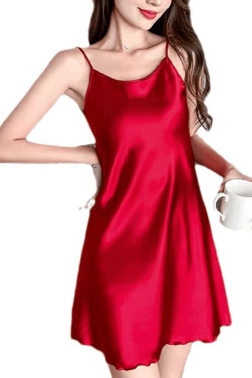 Thin Ice Silk Nightgown Camisole