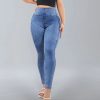 Side Zipper Skinny Jeans (Pre-Sale)-curvy-faja
