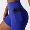 Quick-Dry Biker Shorts with Pockets