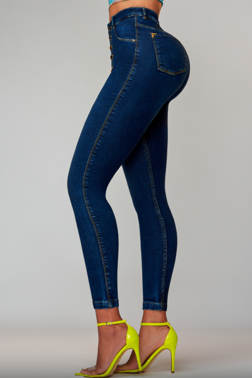 Push Up Jeans Glamour Glow