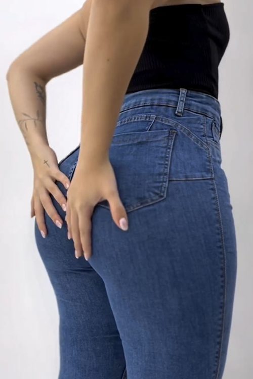 Women's Skinny Jeans With Tummy Tuck And Hip Lift (Pre-Sale)