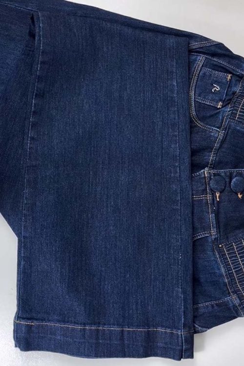 Skinny Flared Jeans With Elastic Waistband (Pre-Sale)