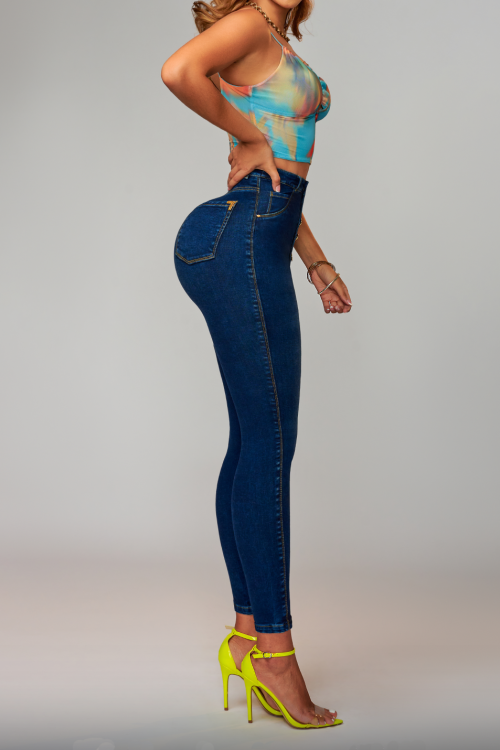 Push Up Jeans Glamour Glow