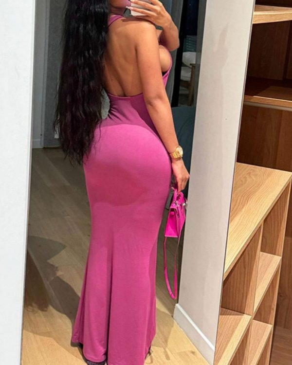 One shoulder dress