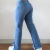 Flared Split Jeans