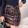 Leopard Print Sexy Hip Skirt (Pre-Sale)