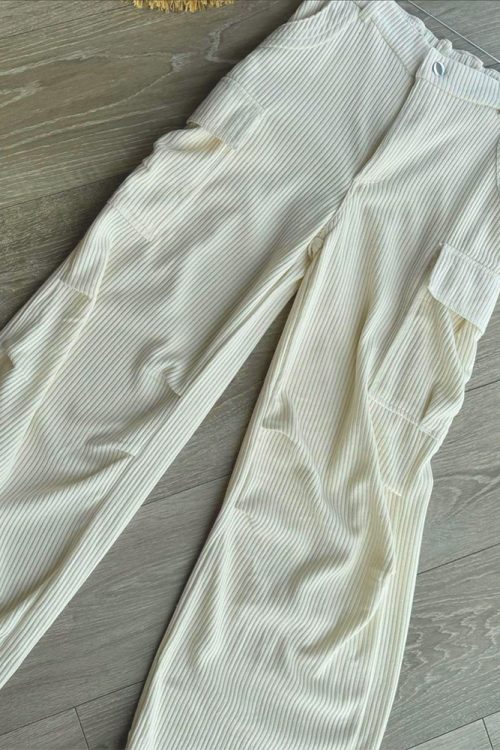 Corduroy Cargo Trousers