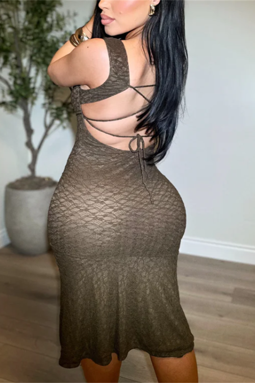 Olive Seduction Dress (Pre-Sale)