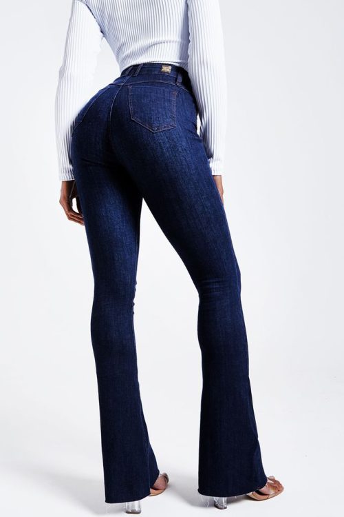 Jeans Modeladora RevolucionÁria Escura Flare