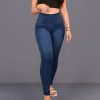 High Rise Skinny Peach Hip High Waist Jeans (Pre-Sale)