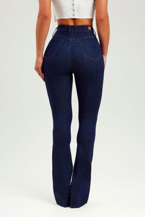 Jeans Modeladora RevolucionÁria Escura Flare