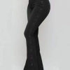High Waist Stretch Mopping Flared Jeans