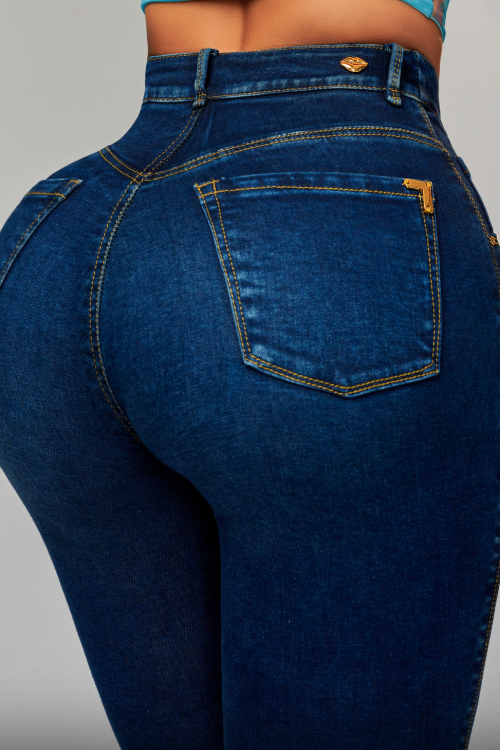 Push Up Jeans Glamour Glow