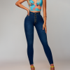 Push Up Jeans Glamour Glow