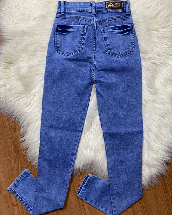 Light Blue Braided Jeans