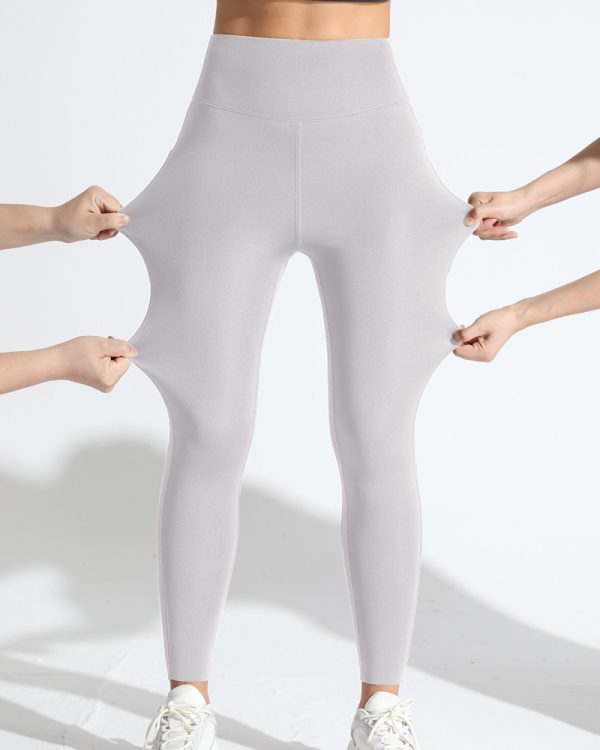 High-Waisted Tummy-Controlling Warm Sports Leggings