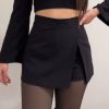 Front Slit Hip Shorts Skirt (Pre-Sale)